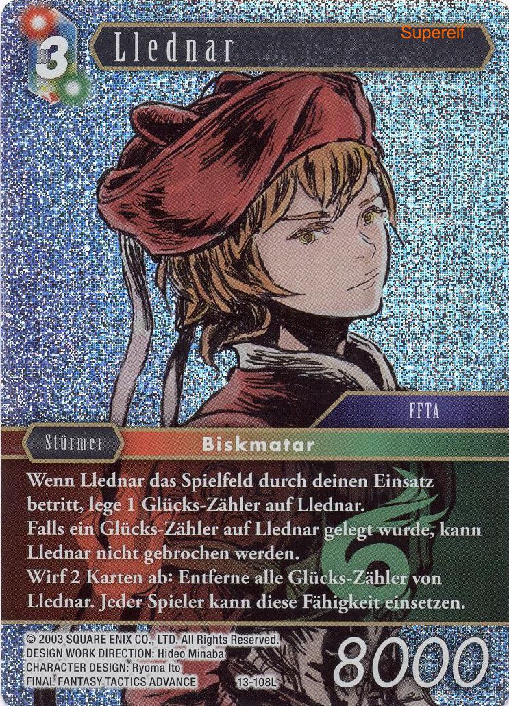 Final Fantasy Opus 13-108 L Llednar Feuer/Wind