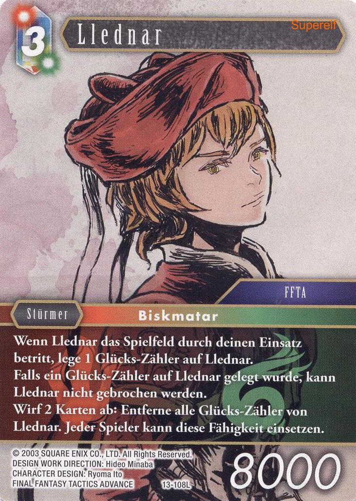 Final Fantasy Opus 13-108 L Llednar Feuer/Wind