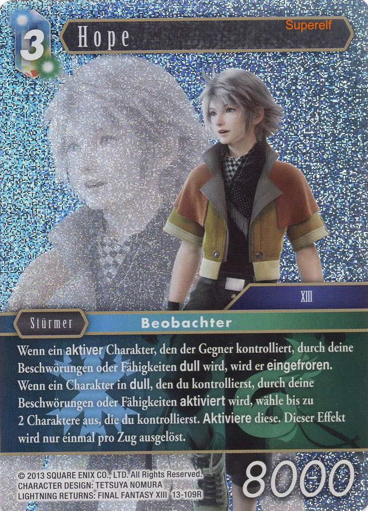 Final Fantasy Opus 13-109 R Hope Eis/Wind