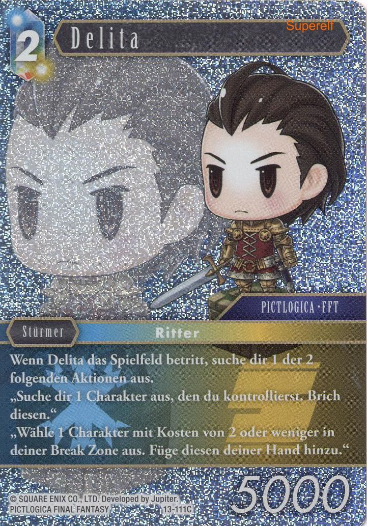 Final Fantasy Opus 13-111 C Delita Eis/Erde