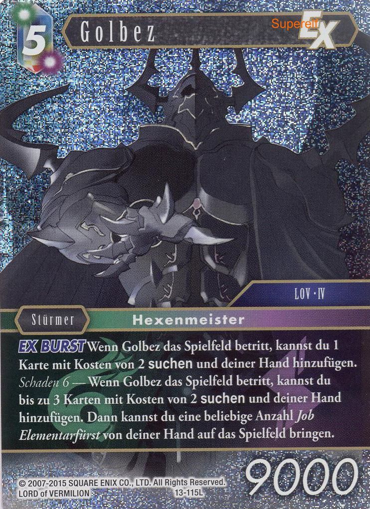 Final Fantasy Opus 13-115 L Golbez Wind/Blitz