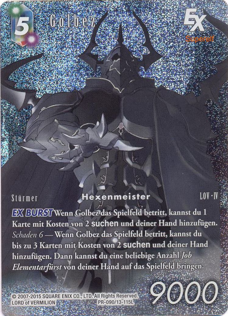 Final Fantasy Opus 13-115 L Golbez Wind/Blitz