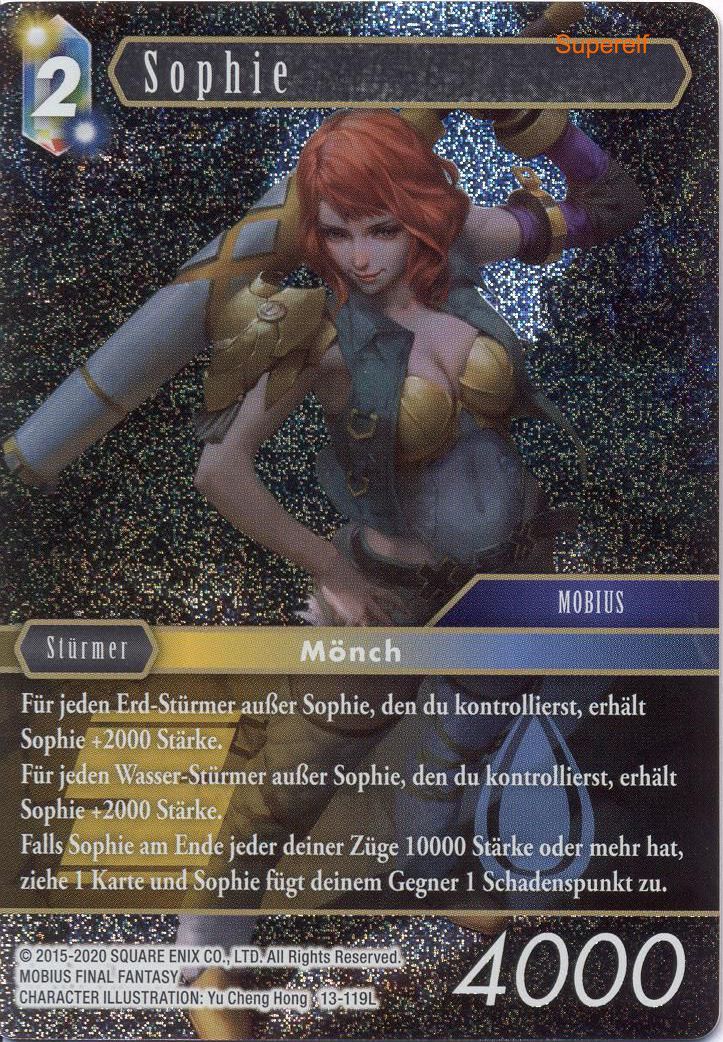 Final Fantasy Opus 13-119 L Sophie Erde/Wasser