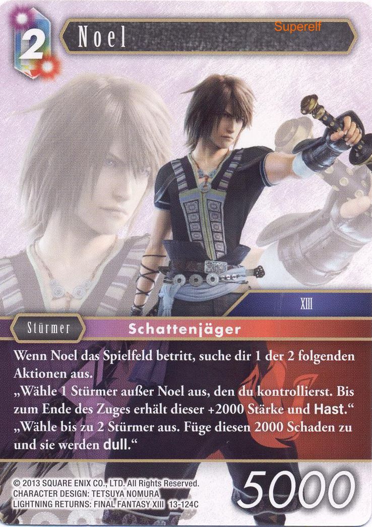 Final Fantasy Opus 13-124 C Noel Blitz/Feuer