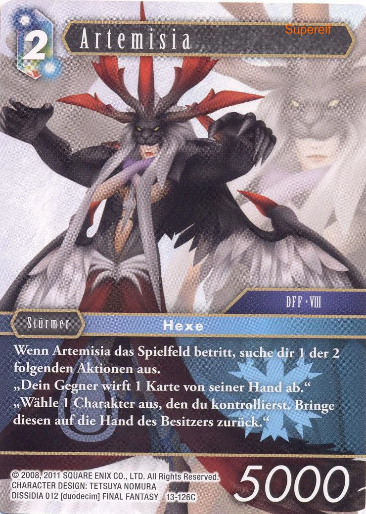 Final Fantasy Opus 13-126 C Artemisia Wasser/Eis