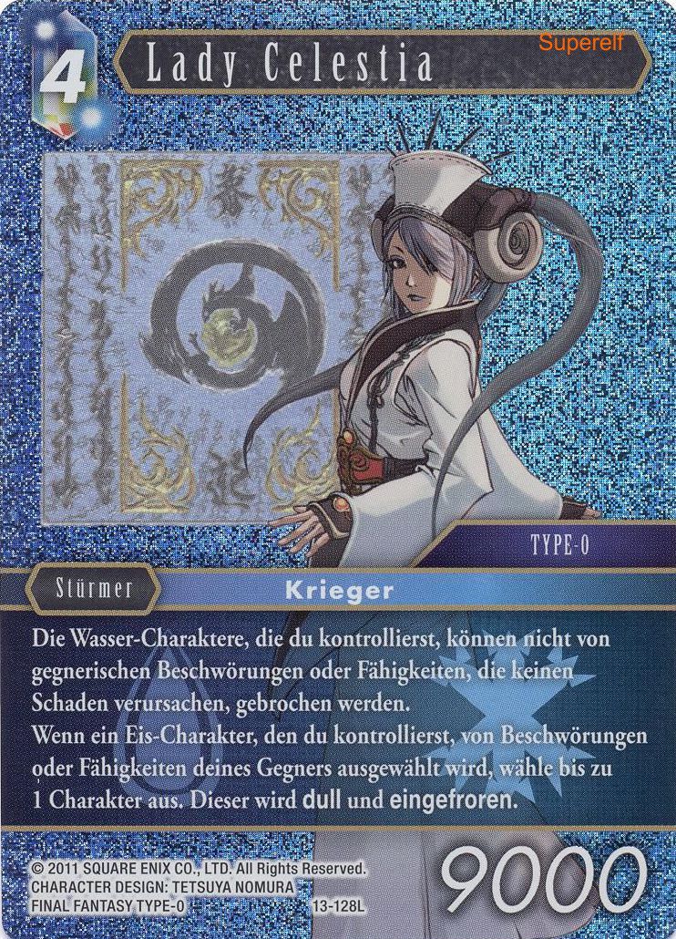 Final Fantasy Opus 13-128 L Lady Celestia Wasser/Eis