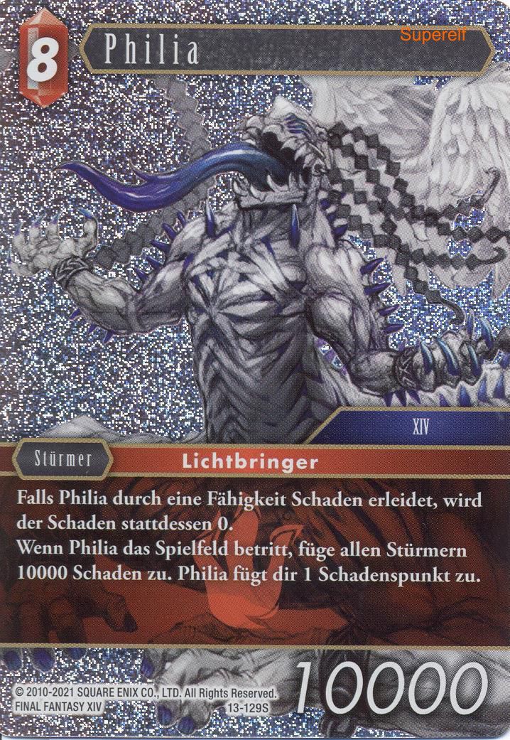 Final Fantasy Opus 13-129 S Philia Feuer