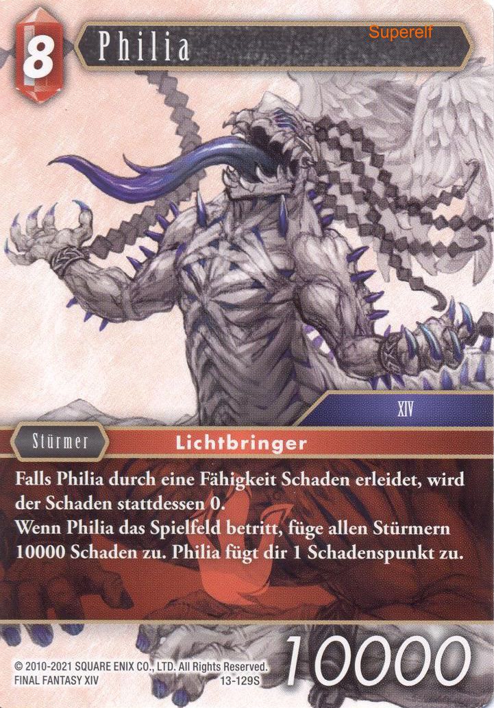 Final Fantasy Opus 13-129 S Philia Feuer