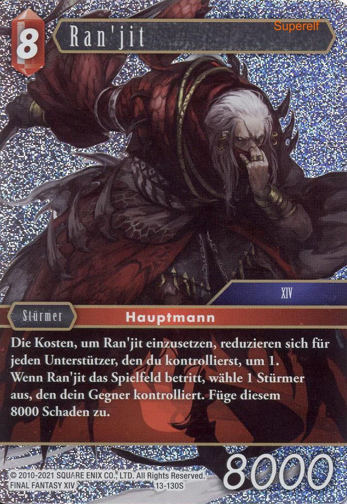 Final Fantasy Opus 13-130 S Ran`jit Feuer