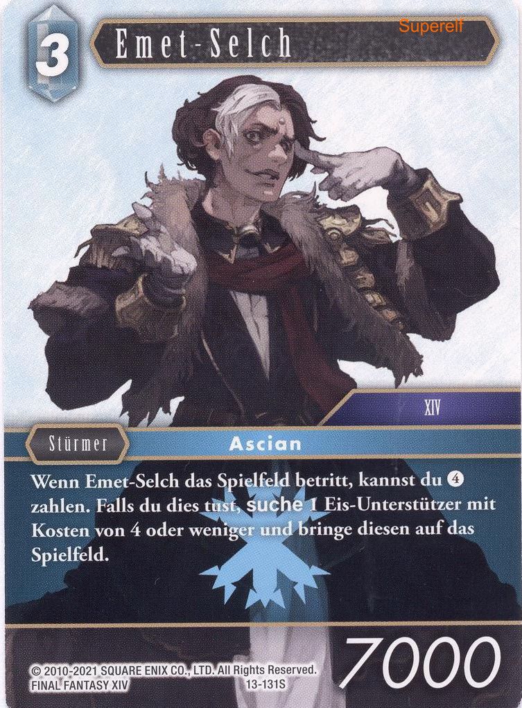 Final Fantasy Opus 13-131 S Emet-Selch Eis