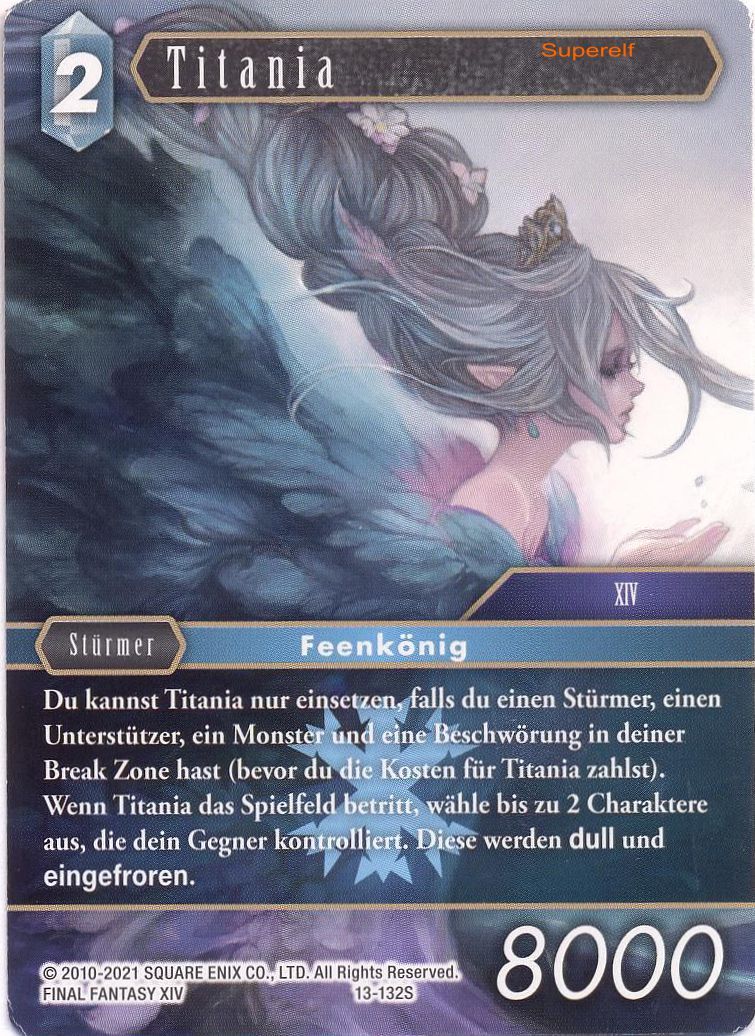 Final Fantasy Opus 13-132 S Titania Eis