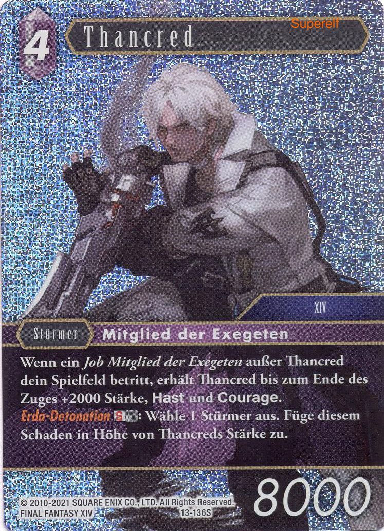 Final Fantasy Opus 13-136 S Thancred Blitz