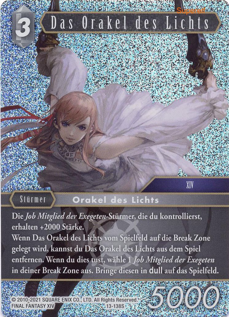 Final Fantasy Opus 13-138 S Das Orakel des Lichts Licht