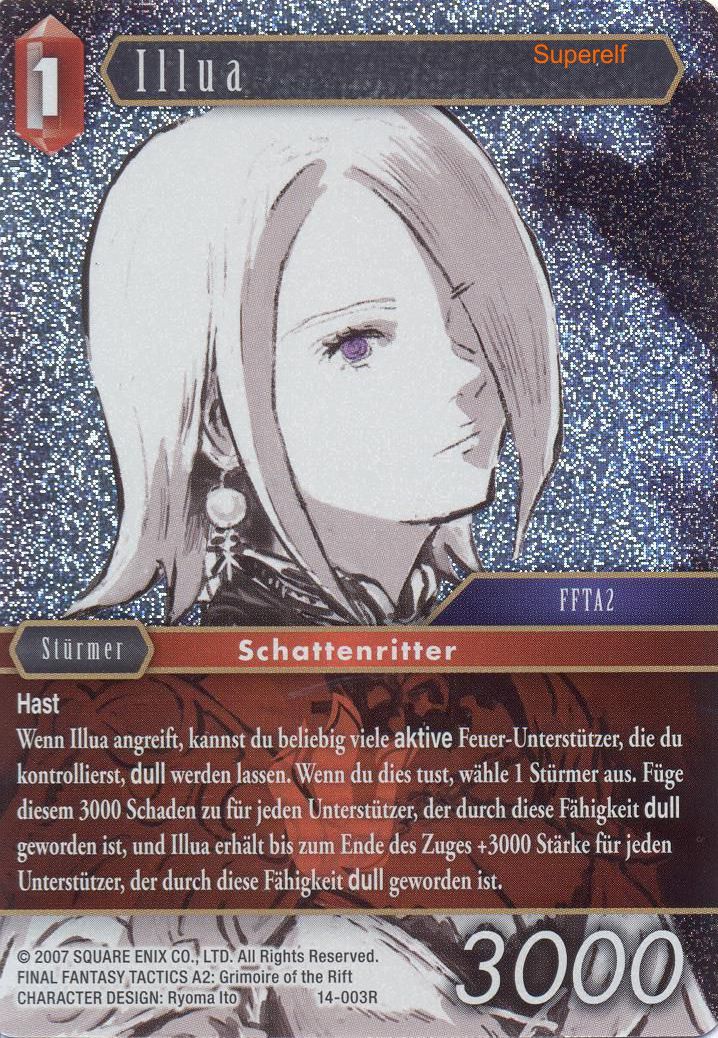 Final Fantasy Opus 14-003 R Illua Feuer