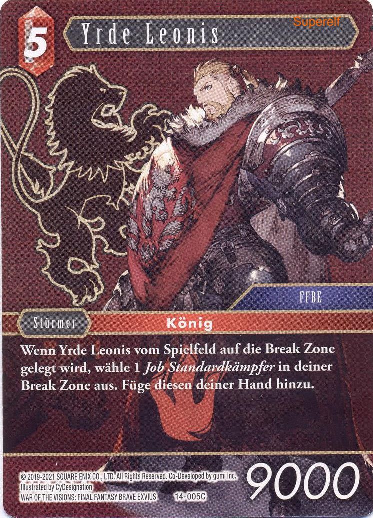 Final Fantasy Opus 14-005 C Yrde Leonis Feuer