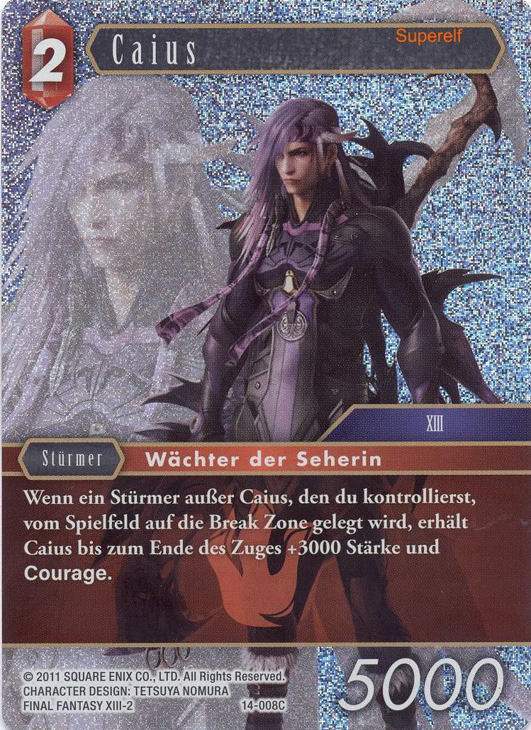 Final Fantasy Opus 14-008 C Caius Feuer