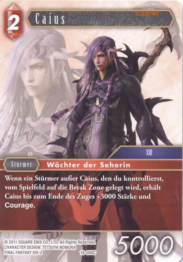 Final Fantasy Opus 14-008 C Caius Feuer
