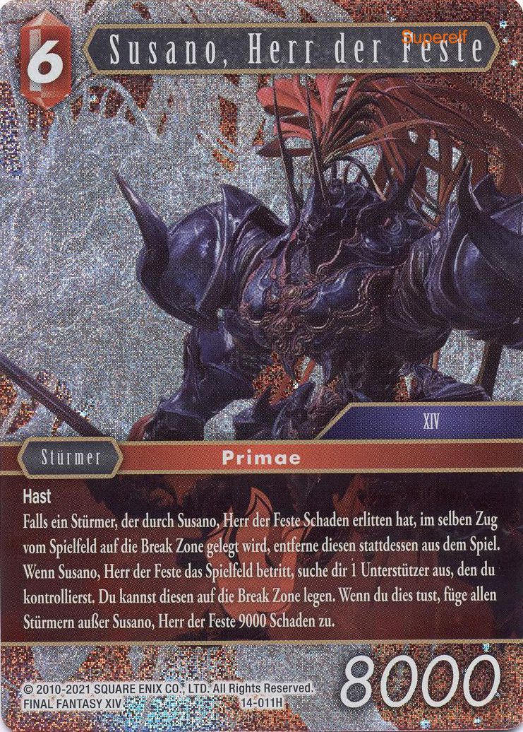 Final Fantasy Opus 14-011 H Susano, Her der Feste Feuer