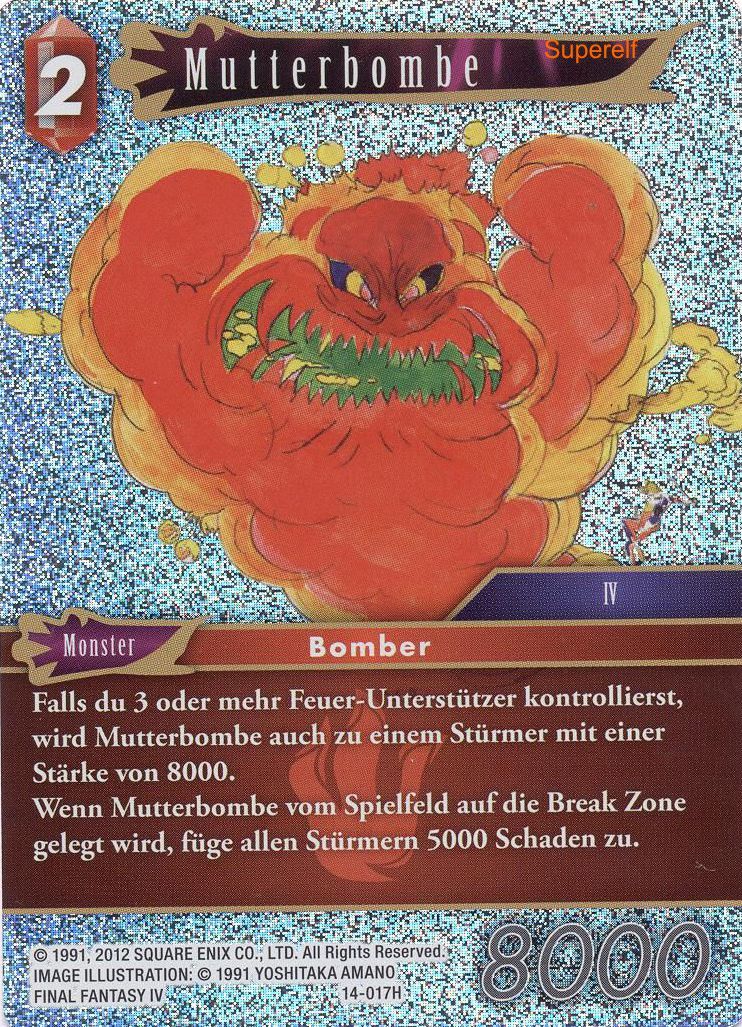 Final Fantasy Opus 14-017 H Mutterbombe Feuer