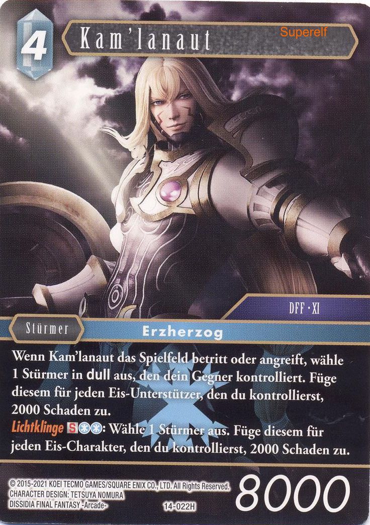 Final Fantasy Opus 14-022 H Kam'lanaut Eis