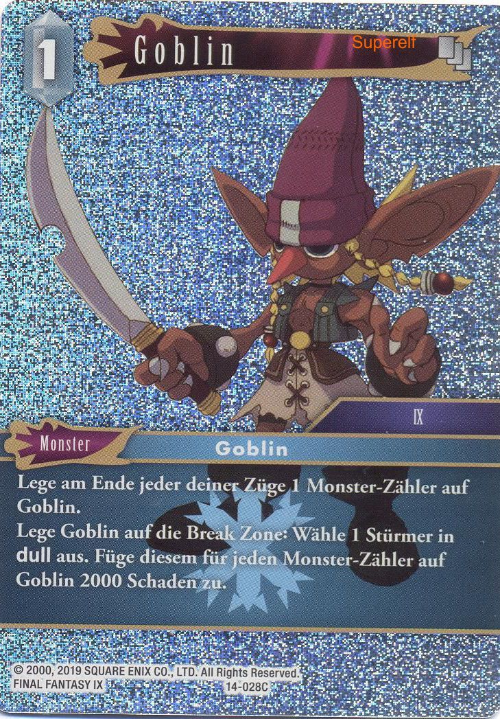 Final Fantasy Opus 14-028 C Goblin Eis