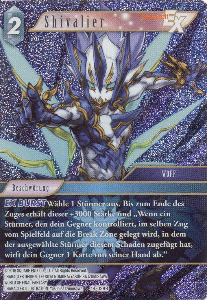 Final Fantasy Opus 14-029 R Shivalier Eis