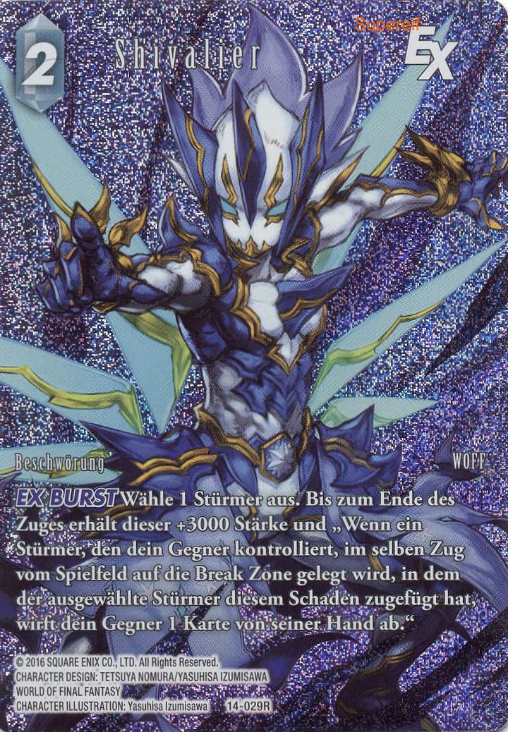 Final Fantasy Opus 14-029 R Shivalier Eis
