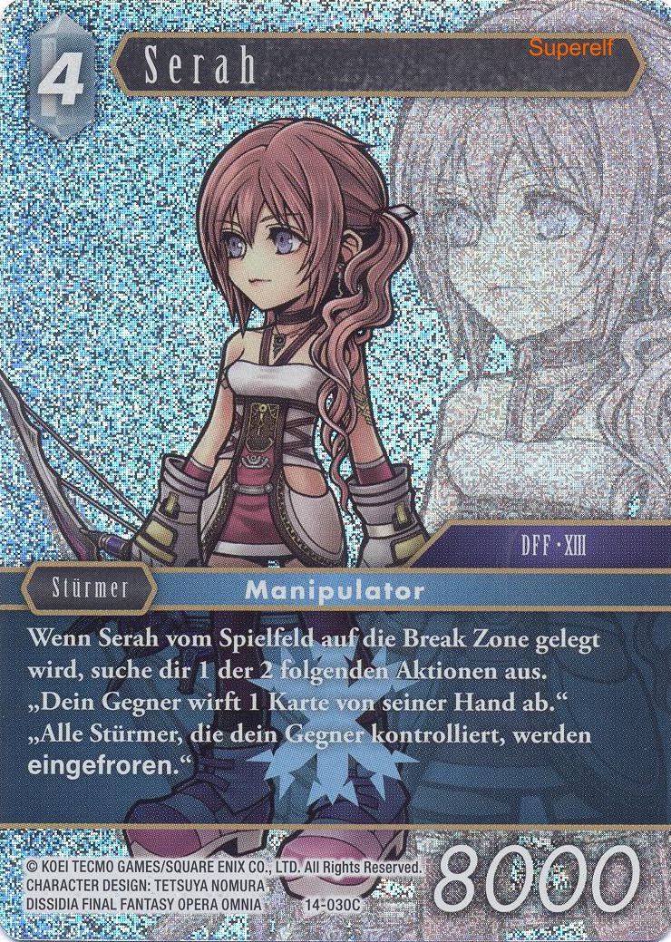 Final Fantasy Opus 14-030 C Serah Eis