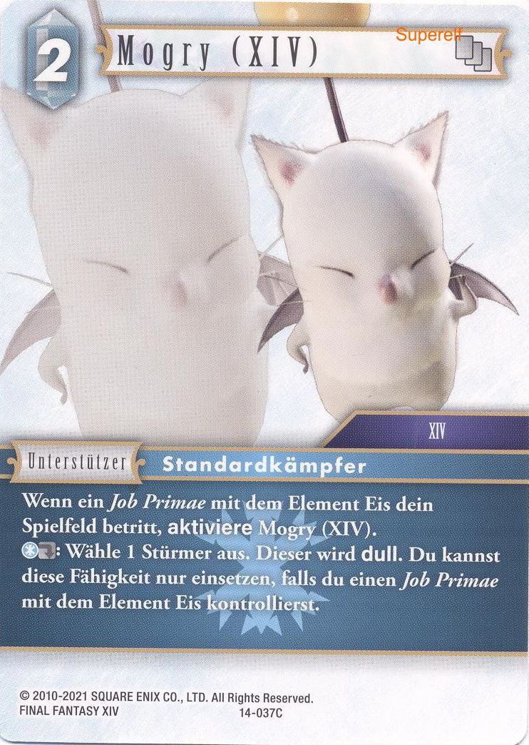 Final Fantasy Opus 14-037 C Mogry (XIV) Eis