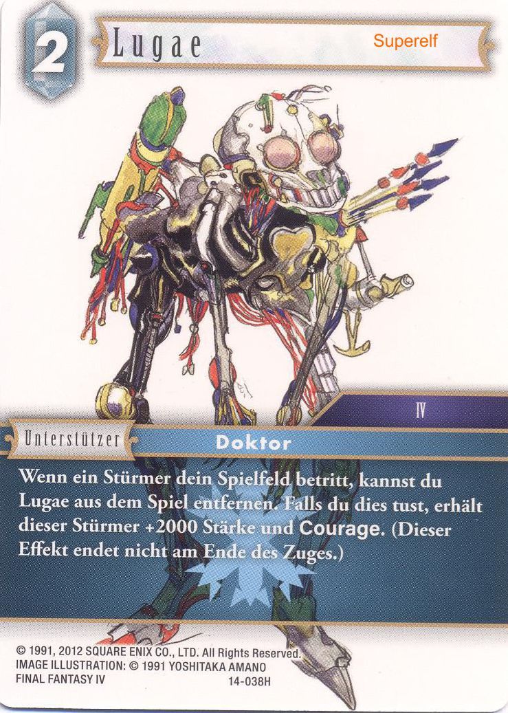 Final Fantasy Opus 14-038 H Lugae Eis