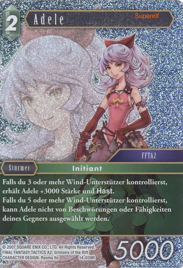 Final Fantasy Opus 14-039 R Adele Wind