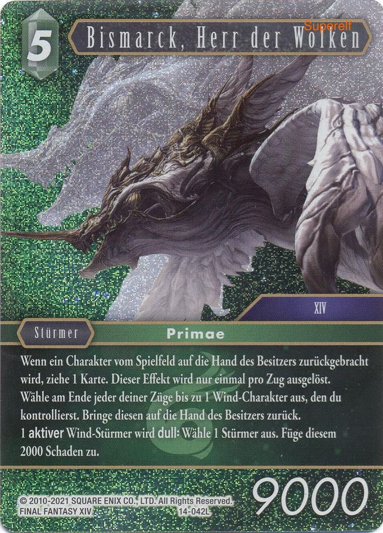 Final Fantasy Opus 14-042 L Bismarck, Herr der Wolken Wind