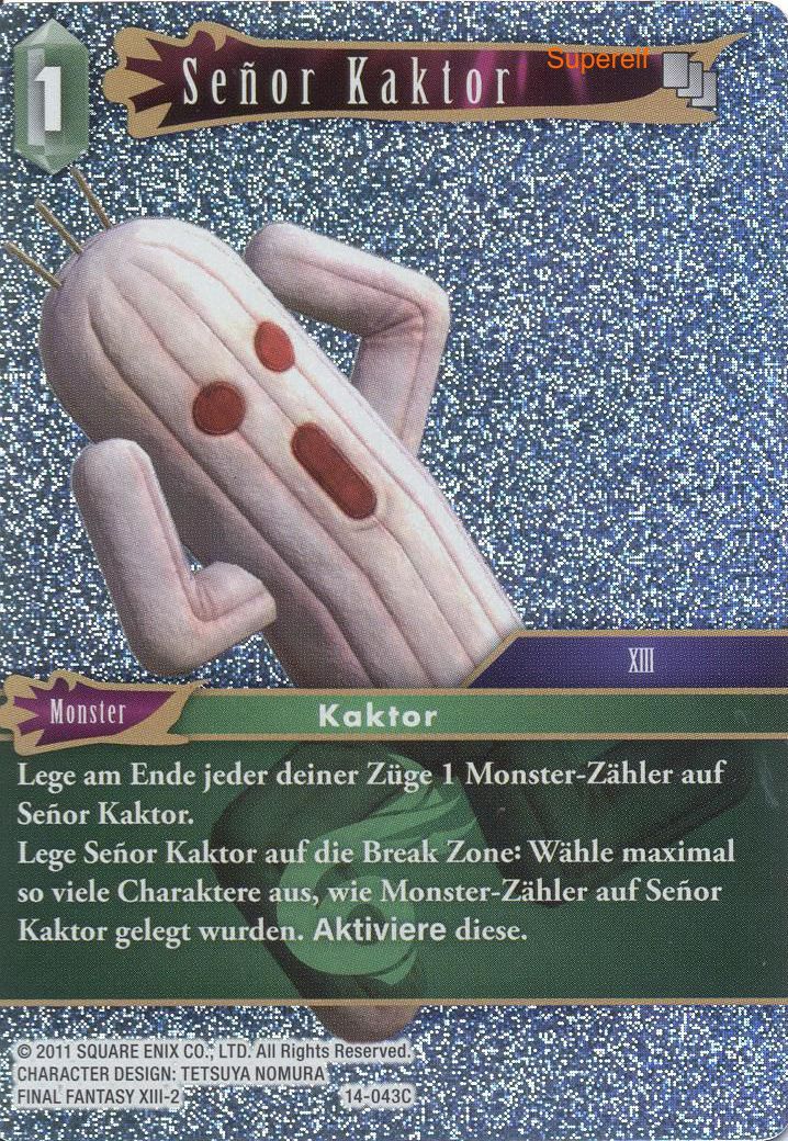 Final Fantasy Opus 14-043 C Senor Kaktor Wind