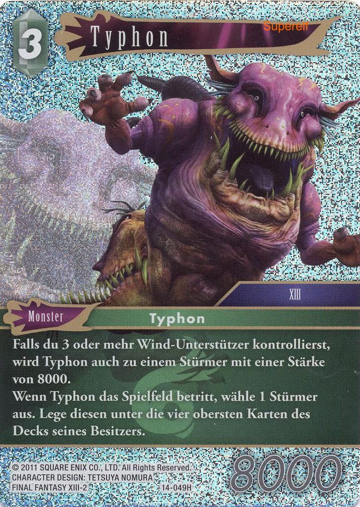 Final Fantasy Opus 14-049 H Typhon Wind