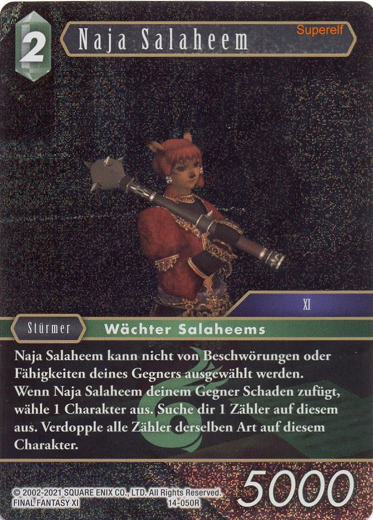 Final Fantasy Opus 14-050 R Naja Salaheem Wind