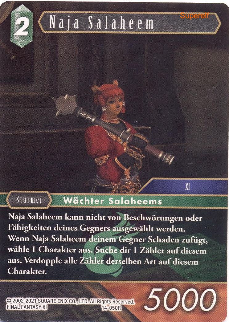 Final Fantasy Opus 14-050 R Naja Salaheem Wind