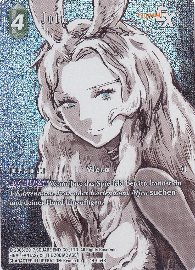 Final Fantasy Opus 14-054 R Jote Wind