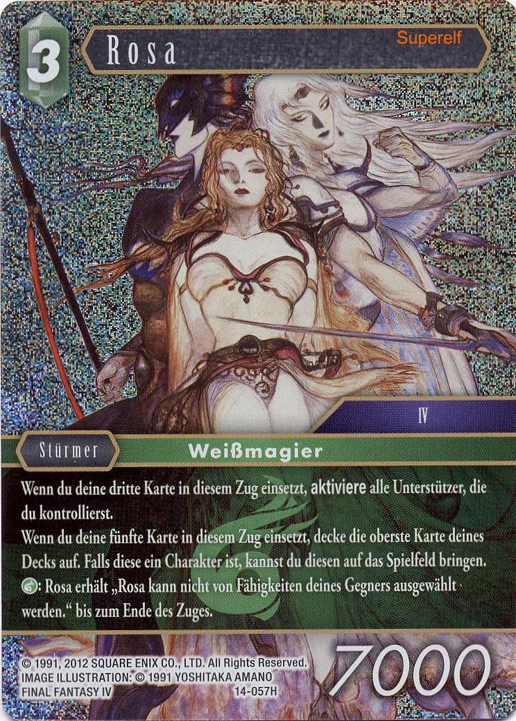 Final Fantasy Opus 14-057 H Rosa Wind