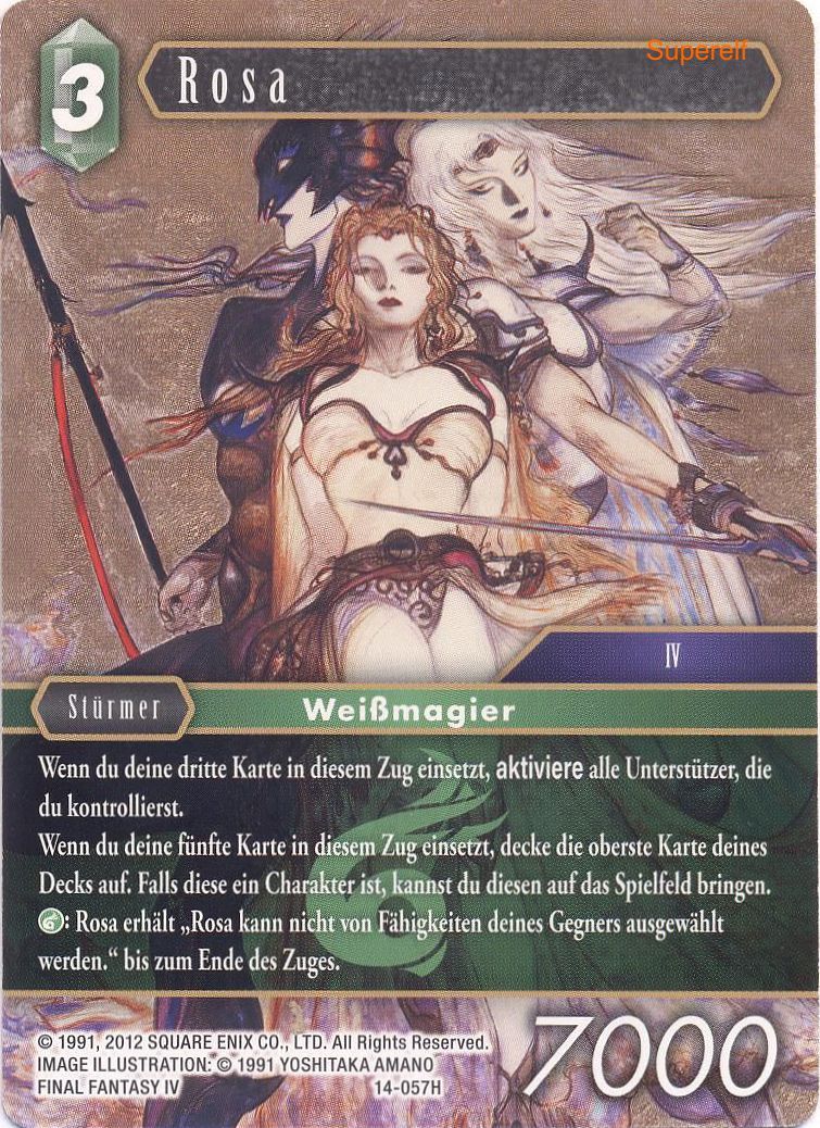 Final Fantasy Opus 14-057 H Rosa Wind