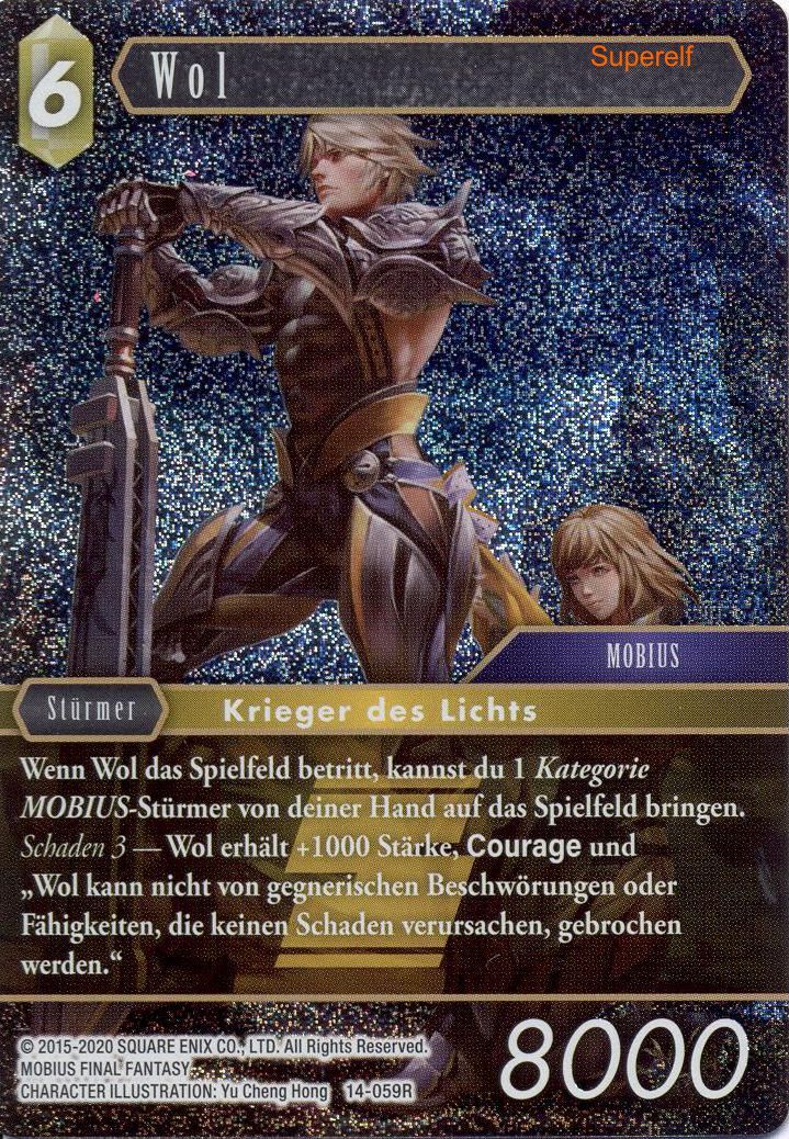 Final Fantasy Opus 14-059 R Wol Erde