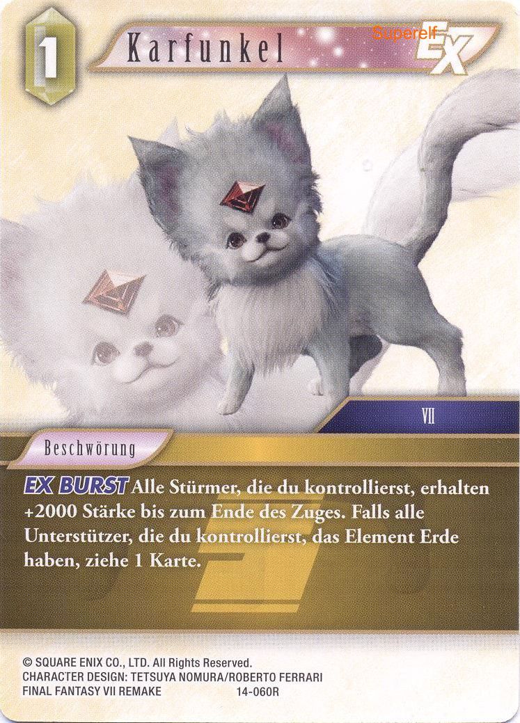 Final Fantasy Opus 14-060 R Karfunkel Erde