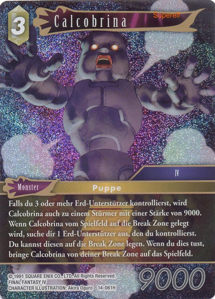 Final Fantasy Opus 14-061 H Calcobrina Erde