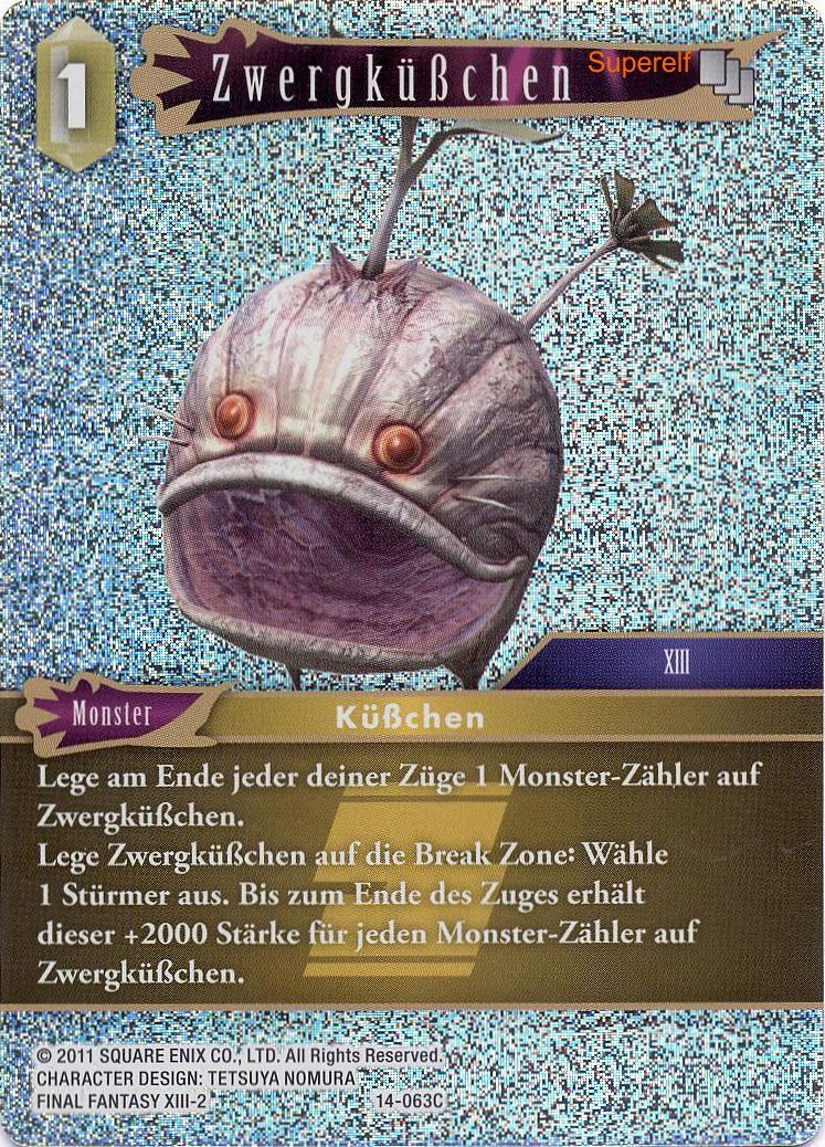 Final Fantasy Opus 14-063 C Zwergküßchen Erde