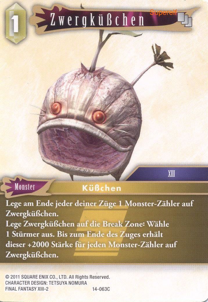 Final Fantasy Opus 14-063 C Zwergküßchen Erde