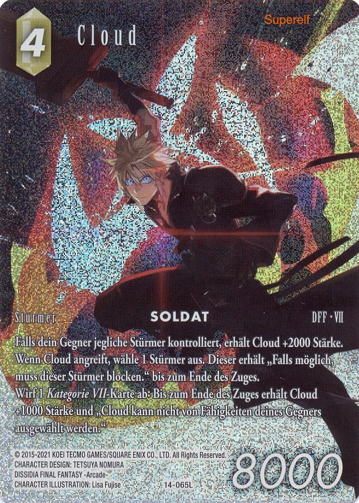 Final Fantasy Opus 14-065 L Cloud Erde