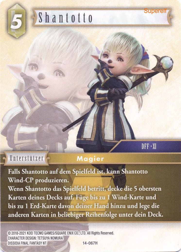 Final Fantasy Opus 14-067 H Shantotto Erde