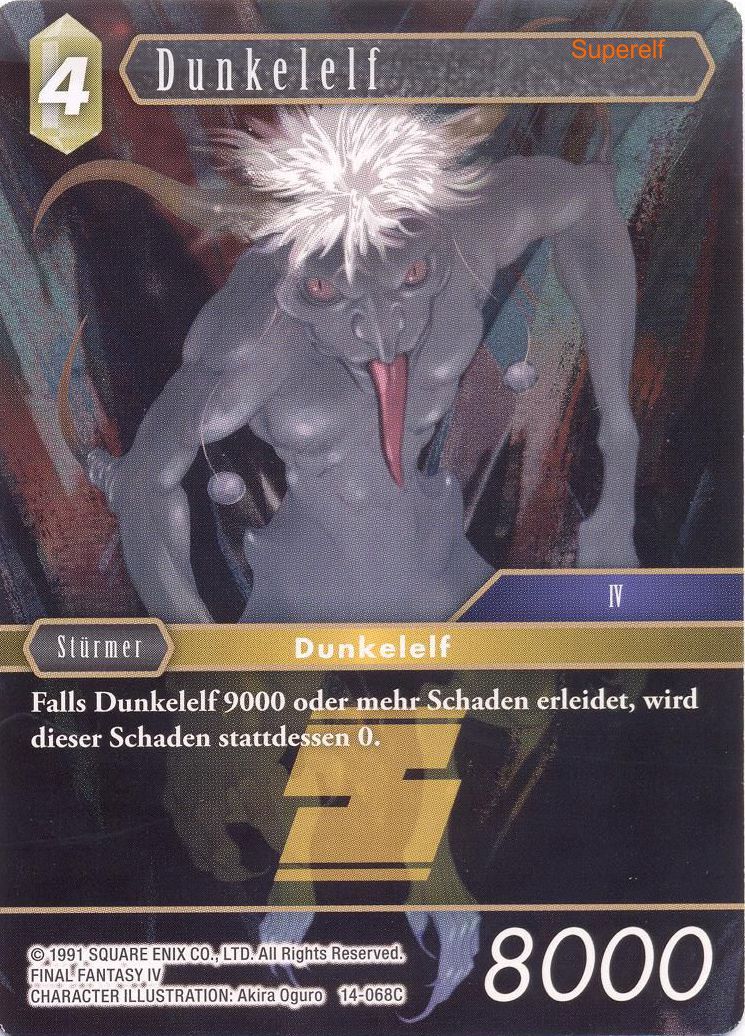 Final Fantasy Opus 14-068 C Dunkelelf Erde
