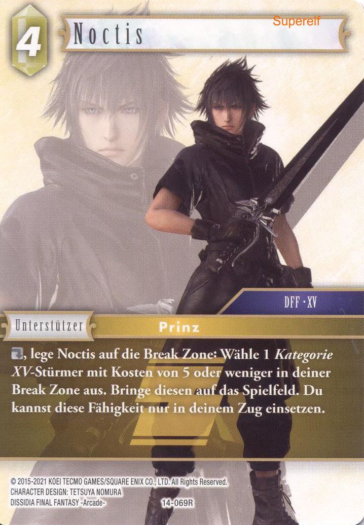 Final Fantasy Opus 14-069 R Noctis Erde