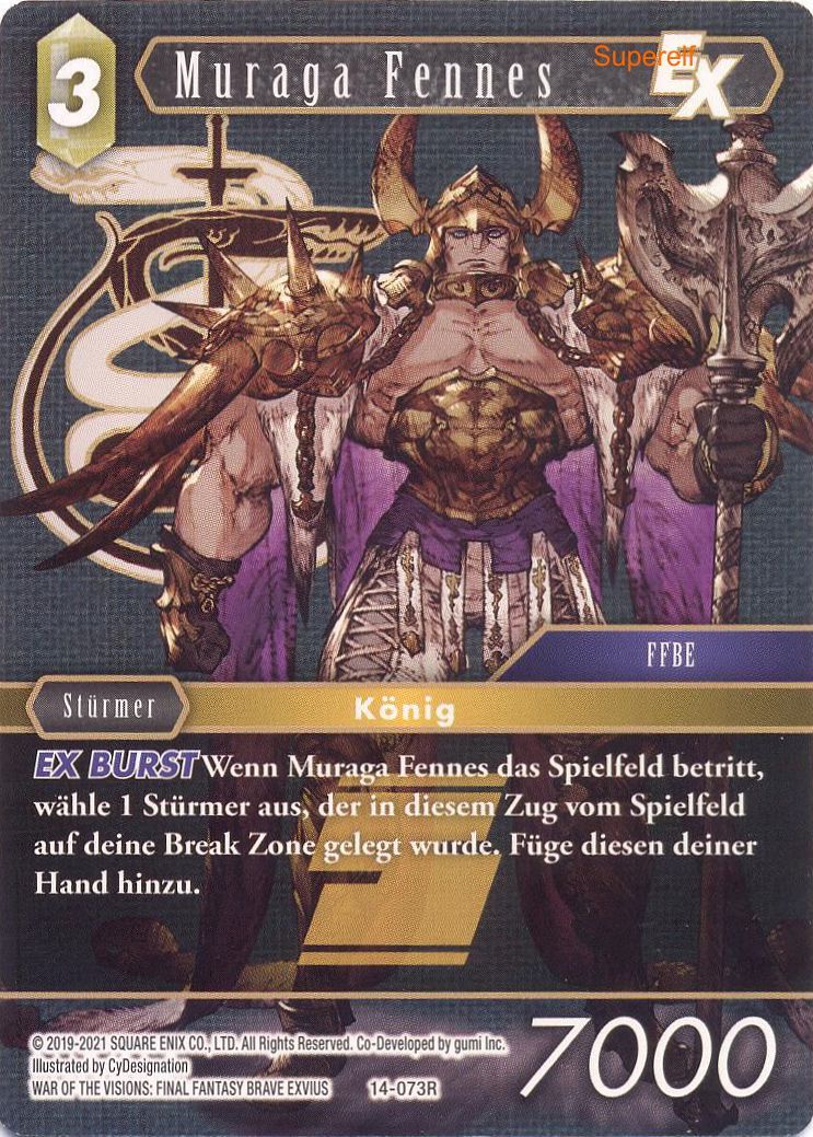 Final Fantasy Opus 14-073 R Muraga Fennes Erde