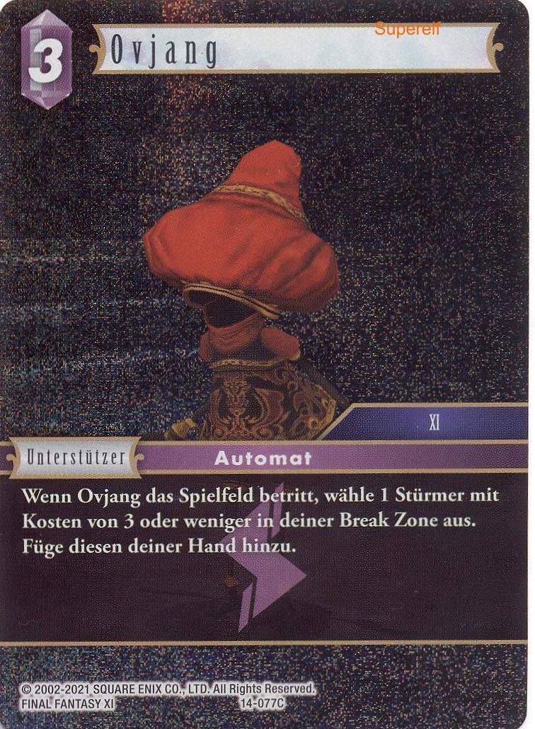 Final Fantasy Opus 14-077 C Ovjang Blitz